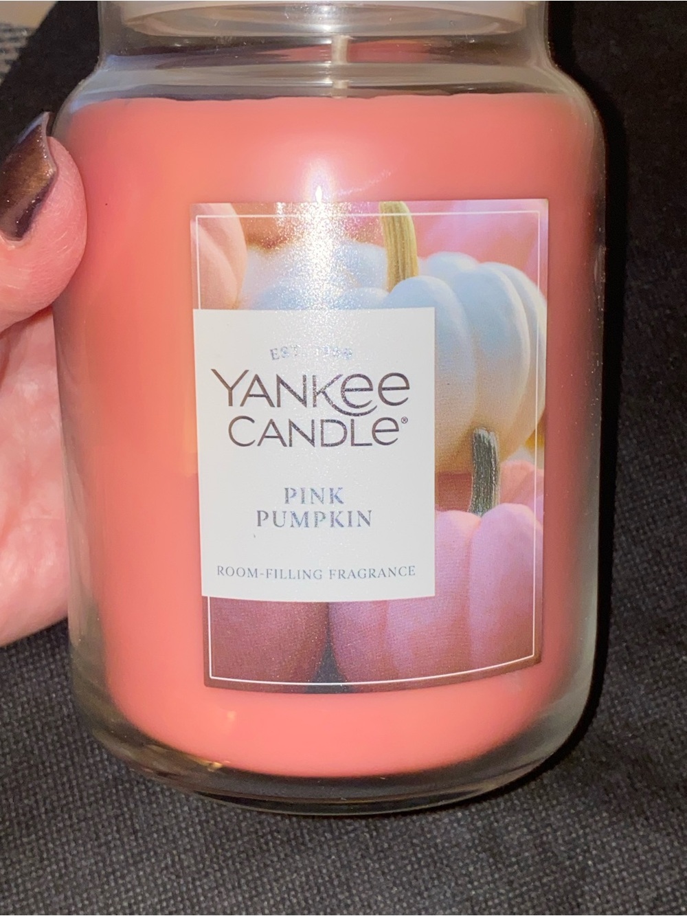 Yankee Candle Pink Jar Candle - Soft Pink